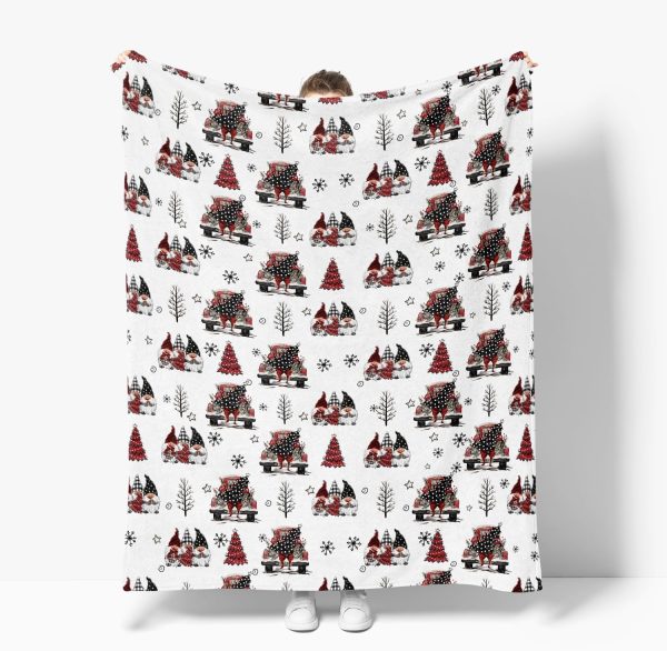 Christmas Holiday Cabin Throw Blanket - Image 2