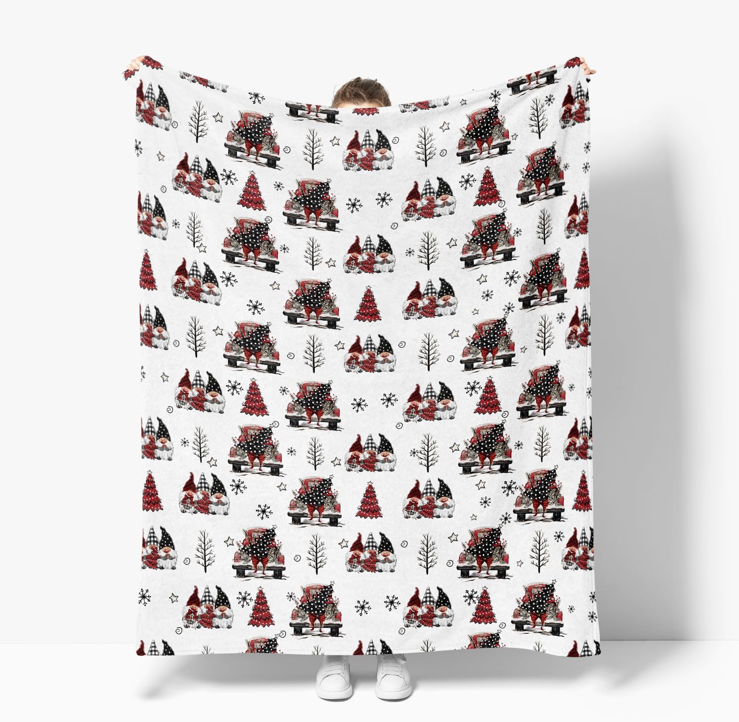 Christmas Holiday Cabin Throw Blanket - Image 2